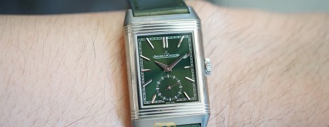 JLC Jaeger-LeCoultre Reverso Tribute Monoface Small Seconds Green Dial 45.6 X 27.4 MM Ref.Q3978430 (Thai AD 10/2022)