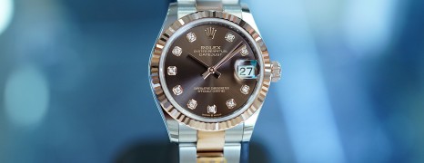 NEW!! Rolex Datejust Everose Rolesor Chocolate Diamond 31 mm REF.278271 (NEW 04/2023)