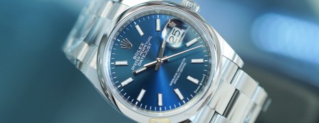 NEW!!! Rolex Datejust Blue Dial King Size 36 mm Ref.126200 (NEW 10/2023)