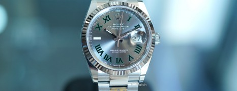 Rolex Datejust Slate Grey Roman (Wimbledon) Dial 36 mm Ref.126234 (5/2023)