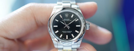 NEW!!! Rolex Oyster Perpetual Lady Black Dial 28 mm Ref.276200 (NEW Thai AD 01/2024)