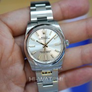 Rolex Oyster Perpetual Silver Dial 34 mm Ref.124200 (04/2023)