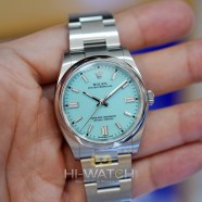 NEW!!! Rolex Oyster Perpetual Turquoise Blue Dial (Tiffany) Dial 36 mm REF.126000 (NEW Thai AD 01/2024)