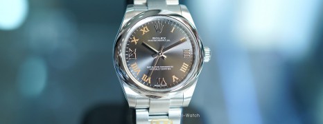 Rolex Oyster Perpetual Brown Roman Dial 31 mm Ref.177200 (11/2019)