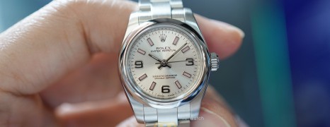 Rolex Oyster Perpetual Lady Silver Dial 26 mm Ref.176200