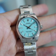 NEW!!! Rolex Oyster Perpetual Turquoise Blue Dial (Tiffany) 31 mm Ref.277200 (NEW 02/2024)