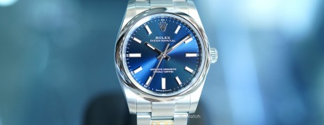 NEW!!! Rolex Oyster Perpetual Blue Dial 34 mm Ref.124200 (NEW 03/2024)