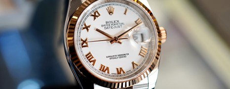 Rolex Datejust 2K Pink Gold 18K White Roman Dial Jubilee 36 mm REF.116231 (THAI AD 07/2016)