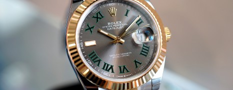 NEW!! Rolex Datejust 41 Twotone Yellowgold Wimbledon Dial 41 mm Ref.126333 (New!! 05/2020)