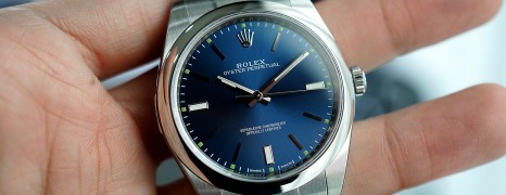 Rolex Oyster Perpetual Blue Dial 39 mm REF.114300 (NEW Thai AD 05/2019)