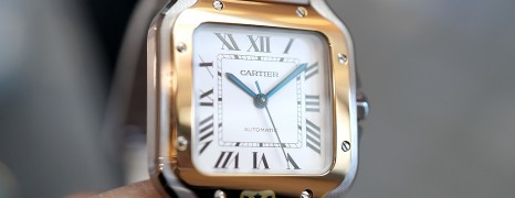 NEW!! Cartier Santos 100 Medium Yellow Gold&Steel Size 35.1 mm Ref.W2SA0007 (New Thai AD 08/2020)
