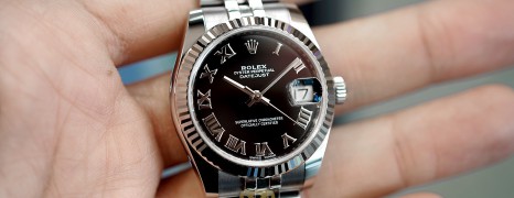 Rolex Datejust Jubilee Black Roman Dial 31 mm REF.178274 (Thai AD 03/2019)