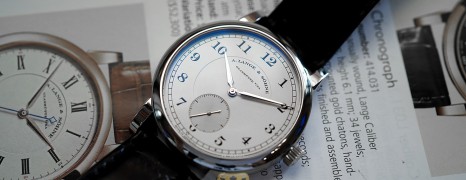 A. Lange & Söhne 1815 Platinum Silver Dial Limited Edition 40 mm Ref.233.025 (Thai AD 06/2010)