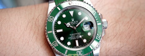 Rolex Submariner Date Green Ceramic 116610LV 40 mm (The Hulk) (11/2012)