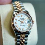 NEW!! Rolex Lady-Datejust 2K Everose Gold White Roman Dial 28 mm REF.279171 (NEW Thai AD 11/2020)