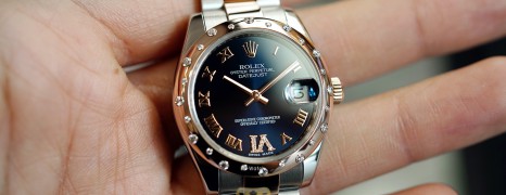 Rolex Datejust Everose Rolesor Purple VI Diamond 31 mm REF.178341 (07/2012)