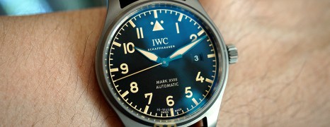 IWC Pilot’s Watch Mark XVIII Heritage Titanium 40 mm Ref.IW327006 (Thai AD 09/2020)
