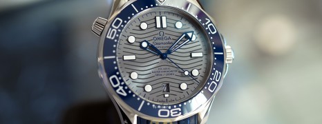 Omega Seamaster Diver 300M Omega Co-Axial Master Chronometer Grey Dial 42 mm (Thai AD 12/2020)