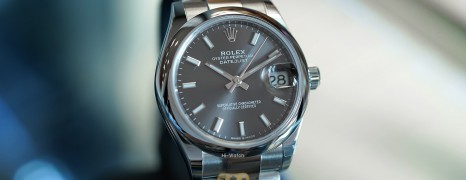 NEW!! Rolex Datejust Dark Rodium Dial Boy Size 31 mm REF.278240 (NEW Thai AD 01/2021)