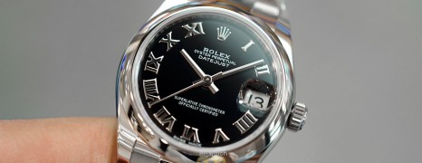 NEW!!! Rolex Datejust Black Roman Dial Boy Size 31 mm REF.178240 (NEW Thai AD 01/2021)