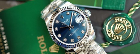 NEW!!! Rolex Datejust Jubilee Blue Dial Diamond 31 mm REF.178274 (NEW Thai AD 01/2021)