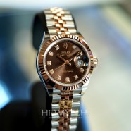 NEW!! Rolex Lady-Datejust 2K Everose Gold Chocolate Diamond Dial 28 mm REF.279171 (NEW 02/2021)