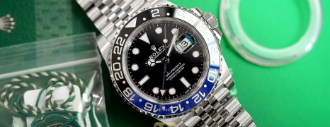 NEW!! Rolex GMT-Master II Black Blue Ceramic Jubilee 40 mm Ref.126710BLNR (Batman)(NEW CARD 01/2021)