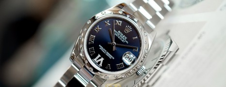 Rolex Datejust Blue Dial Diamond Bezel 31 mm Ref.178344 (เพชรกระจาย เพชร VI) (Fullset 04/2015)