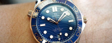 NEW!! Omega Seamaster Diver 300M Sedna™ Gold 18K Master Co-Axial Blue Dial 42 mm (NEW 01/2021)