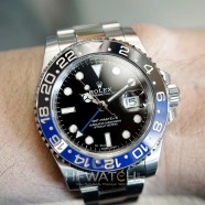 Rolex GMT-Master II Black Dial Black Blue Ceramic REF.116710BLNR (Batman)(06/2019)