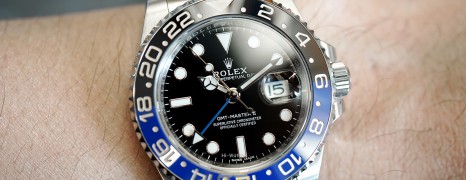 Rolex GMT-Master II Black Dial Black Blue Ceramic REF.116710BLNR (Batman)(06/2019)