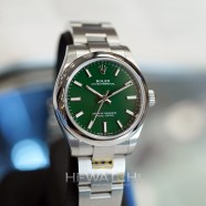 NEW!!! Rolex Oyster Perpetual Green Dial 31 mm Ref.277200 (NEW THAI AD 01/2021)