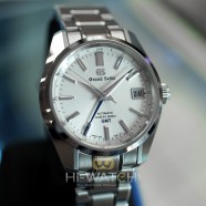 Grand Seiko Automatic Hi-Beat GMT White Dial “Mt. Iwate Dial” 40 mm Ref.SBGJ201 (Thai AD 07/2020)