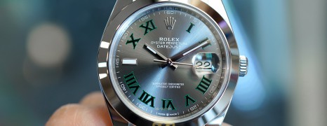 Rolex Datejust 41 Slate Grey Roman (Wimbledon) Dial 41 mm Ref.126300 (Thai AD 08/2020)