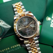 NEW!!! Rolex Datejust 41Jubilee 2K Rolesor Slate Grey Dial (Wimbledon) 41 mm Ref.126333 (NEW Thai AD 03/2021)