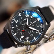 IWC Pilot’s Watch Chronograph Top Gun Black Ceramic 44.5 mm Ref.IW389101 (Thai AD 12/2020)