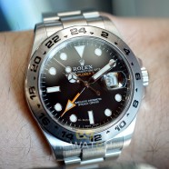 Rolex Explorer II Orange Hand Black Dial 42 mm Ref.216570 (2014)