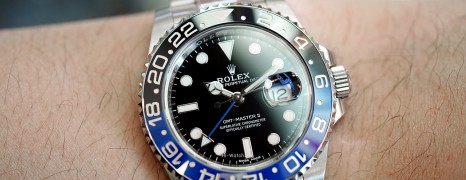 Rolex GMT-Master II Black Dial Black Blue Ceramic REF.116710BLNR (Batman)(07/2017)