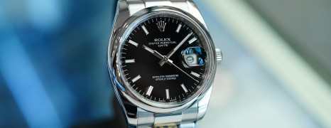 Rolex Oyster Perpetual Date Black Dial 34 mm (08/2016)