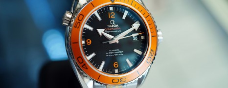 Omega Seamaster Planet Ocean 600M Automatic Co-Axial 8500 Orange Bezel 45.5 mm (Thai AD 06/2018)