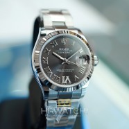 NEW!!! Rolex Datejust Dark Grey Roman Dial VI Diamonds 31 mm REF.278274 (NEW Thai AD 03/2021)