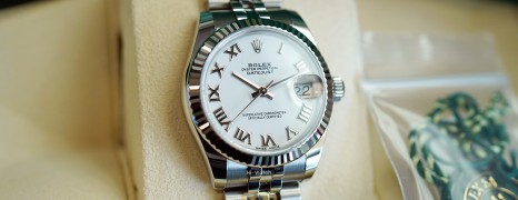 NEW!!! Rolex Datejust Jubilee White Roman Dial 31 mm REF.178274 (NEW Thai AD 03/2021)