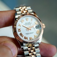 NEW!!! Rolex Datejust Everose Rolesor White Roman Dial 31 mm REF.278271 (New Thai AD 03/2021)