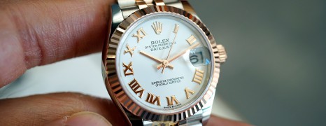 NEW!!! Rolex Datejust Everose Rolesor White Roman Dial 31 mm REF.278271 (New Thai AD 03/2021)