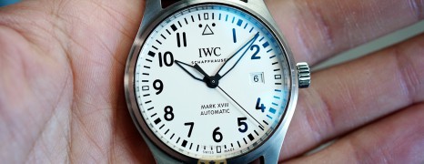 IWC Pilot’s Watch Mark XVIII White Dial 40 mm Ref.IW327002 (Thai AD 11/2017)