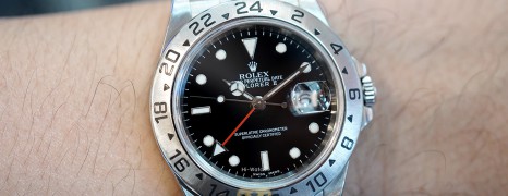 Rolex Explorer II Black Dial Red Hand 40 mm Ref.16570 (Thai AD 12/2005)