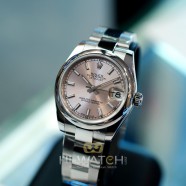 NEW!!! Rolex Datejust Pink Index Dial Boy Size 31 mm REF.178240 (NEW Thai AD 03/2021)