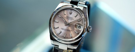 NEW!!! Rolex Datejust Pink Index Dial Boy Size 31 mm REF.178240 (NEW Thai AD 03/2021)