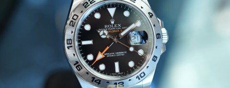 Rolex Explorer II Orange Hand Black Dial 42 mm Ref.216570 (01/2018)