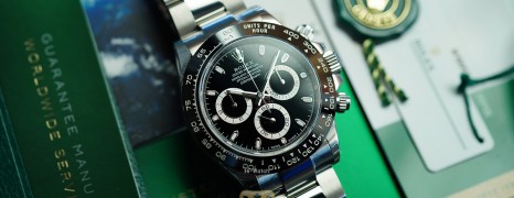 NOS!! Rolex Cosmograph Daytona Ceramic Black Dial 40 mm Ref.116500LN (Thai AD 09/2018)